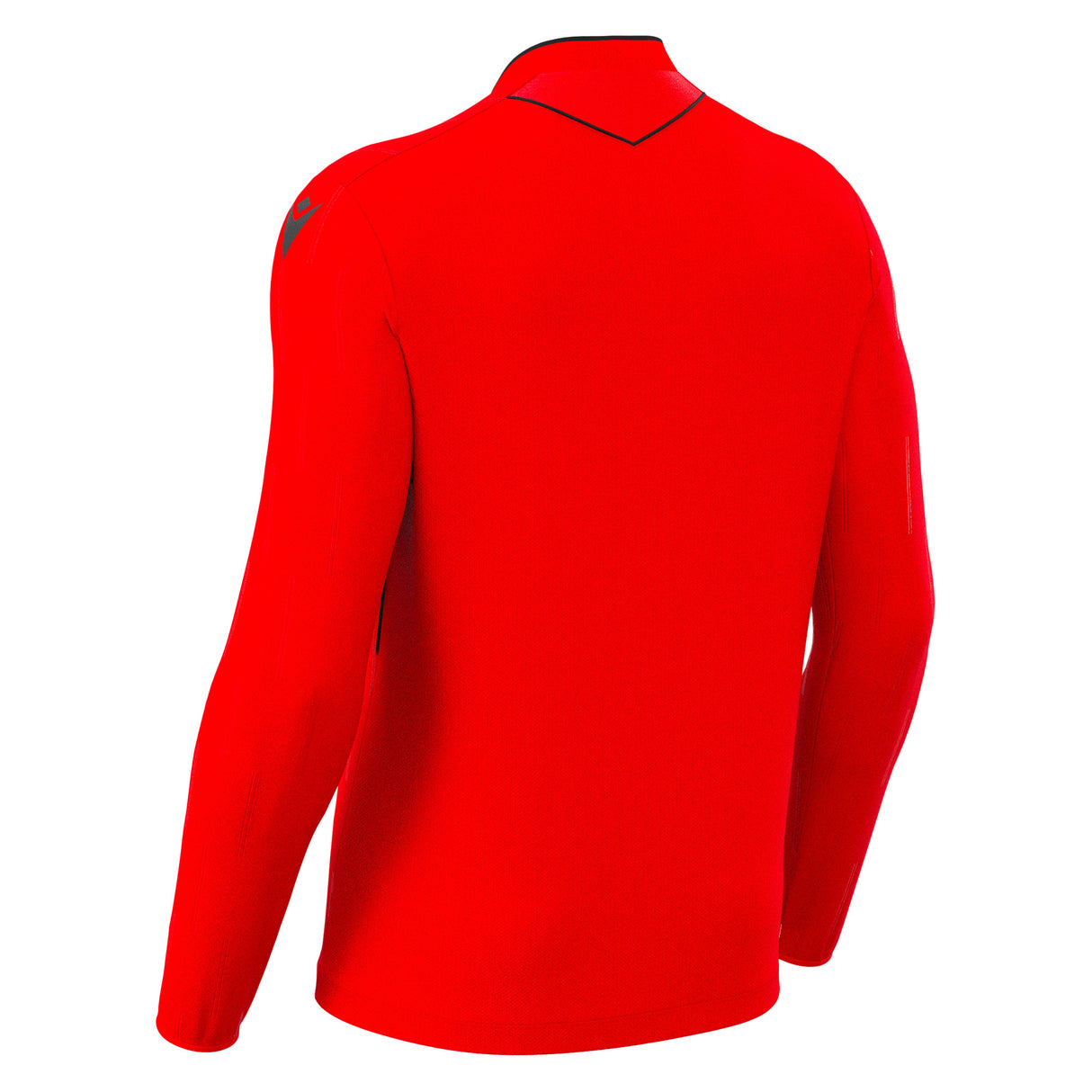 JNR Macron Mendez ECO Referee Shirt LS - Brick Red/Black - KitRoom