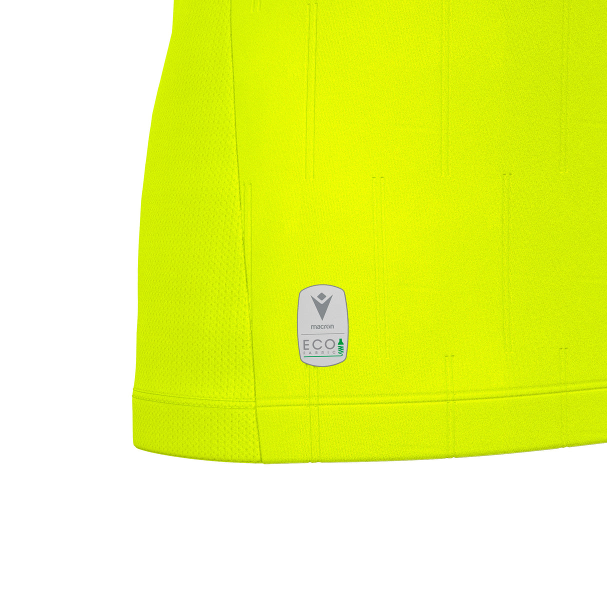 JNR Macron Tess ECO WMN Referee Shirt LS - Neon Yellow/Black - KitRoom