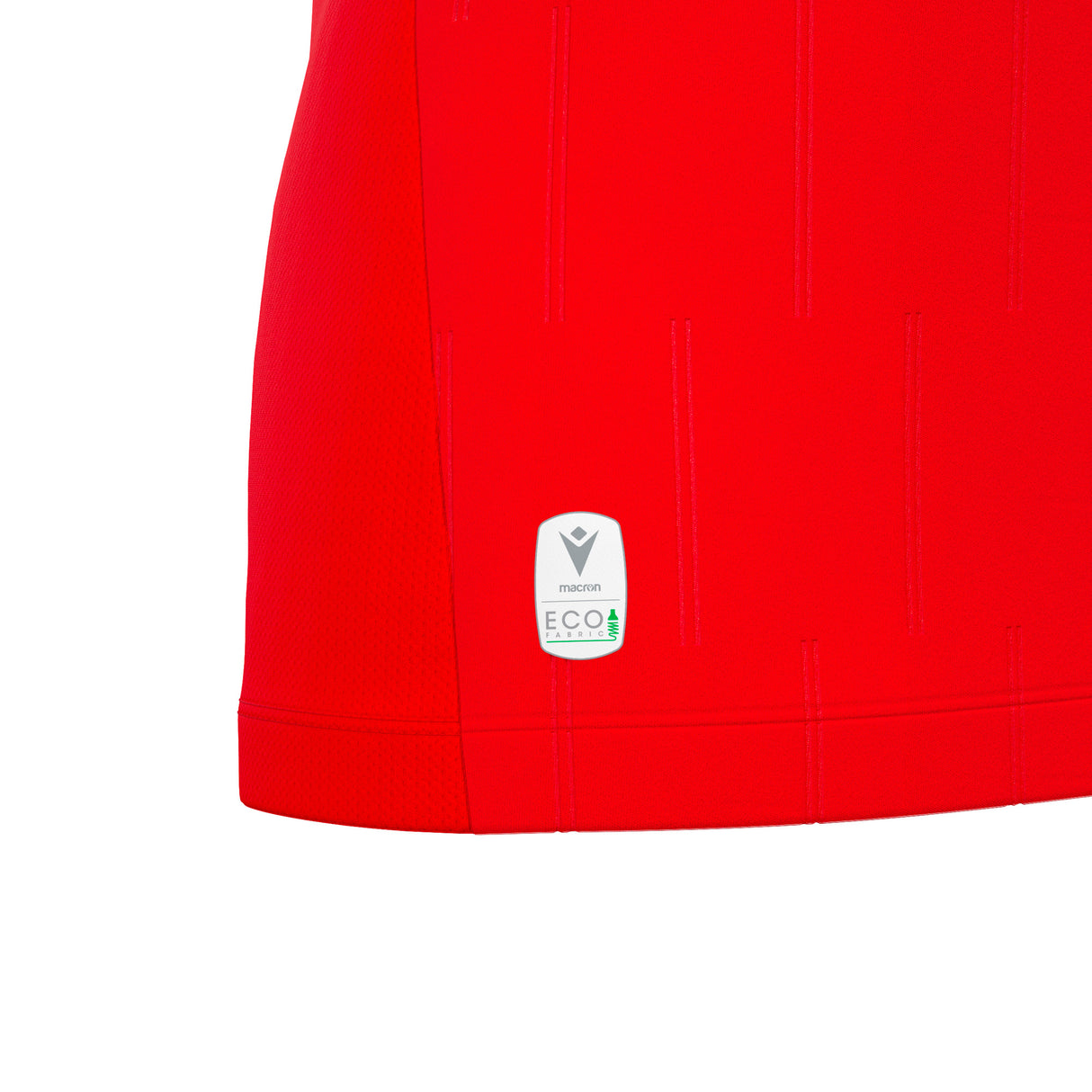JNR Macron Tess ECO WMN Referee Shirt LS - Brick Red/Black - KitRoom