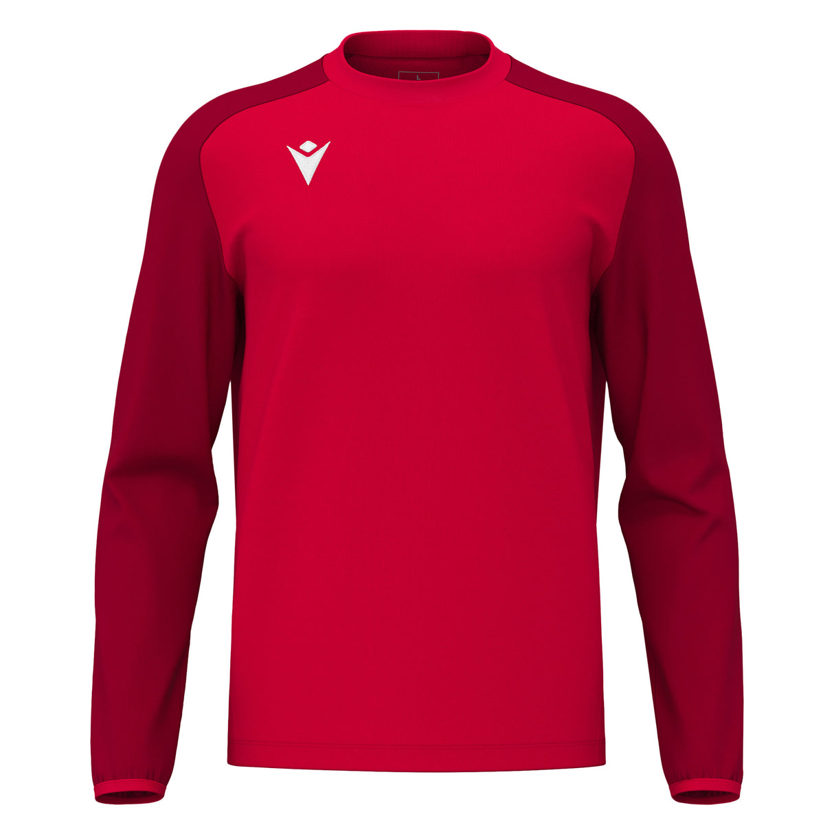 JNR Macron Thalos Roundneck Top - Red/Dark Red - KitRoom