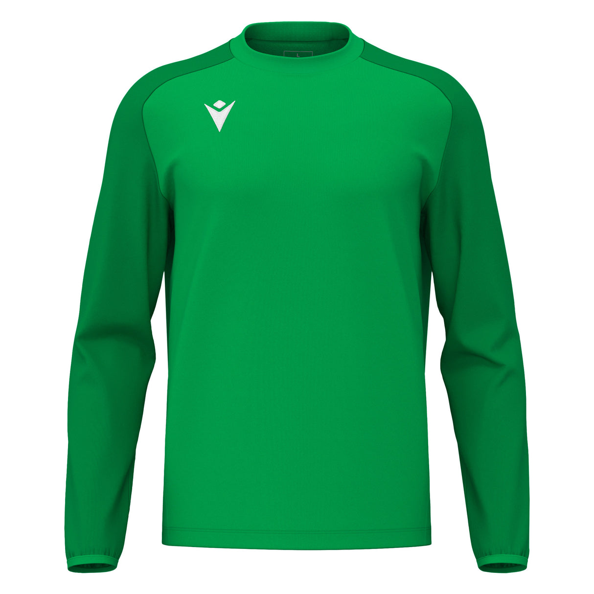 JNR Macron Thalos Roundneck Top - Green/Dark Green - KitRoom