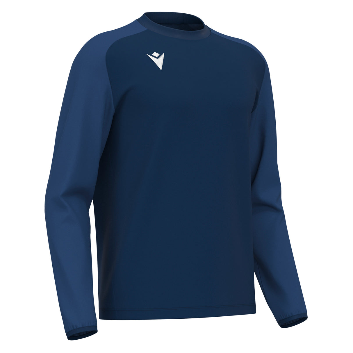 JNR Macron Thalos Roundneck Top - Navy/Light Navy - KitRoom