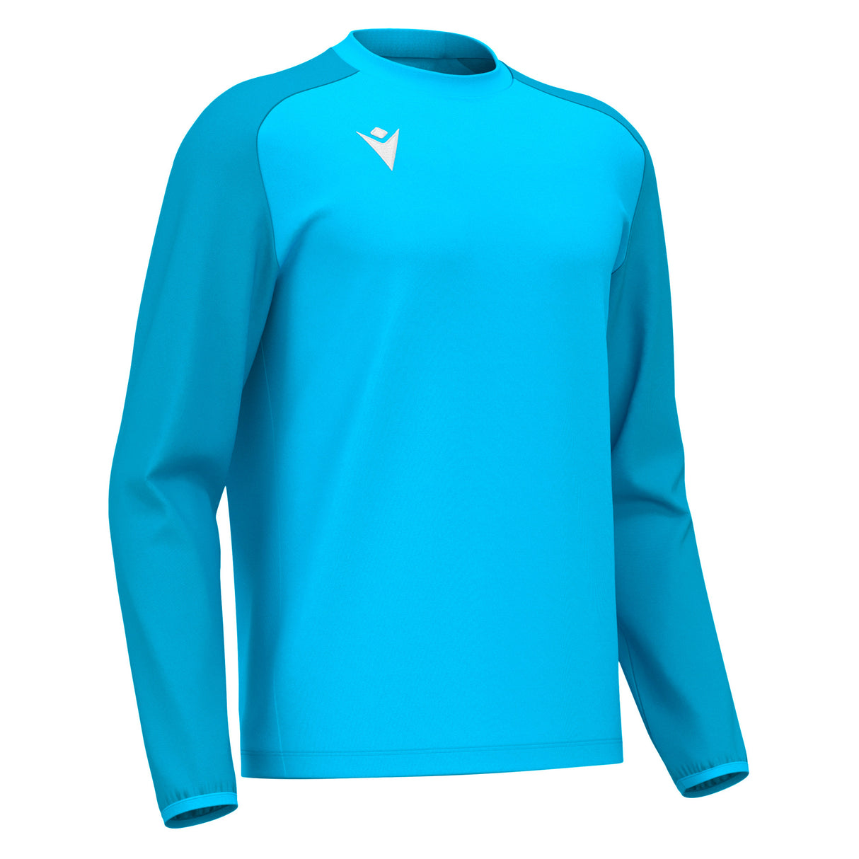 JNR Macron Thalos Roundneck Top - Neon Sky/Dark Neon Sky - KitRoom