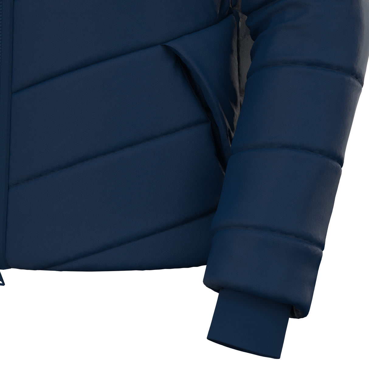 JNR Macron Duality Padded Jacket - Navy - KitRoom