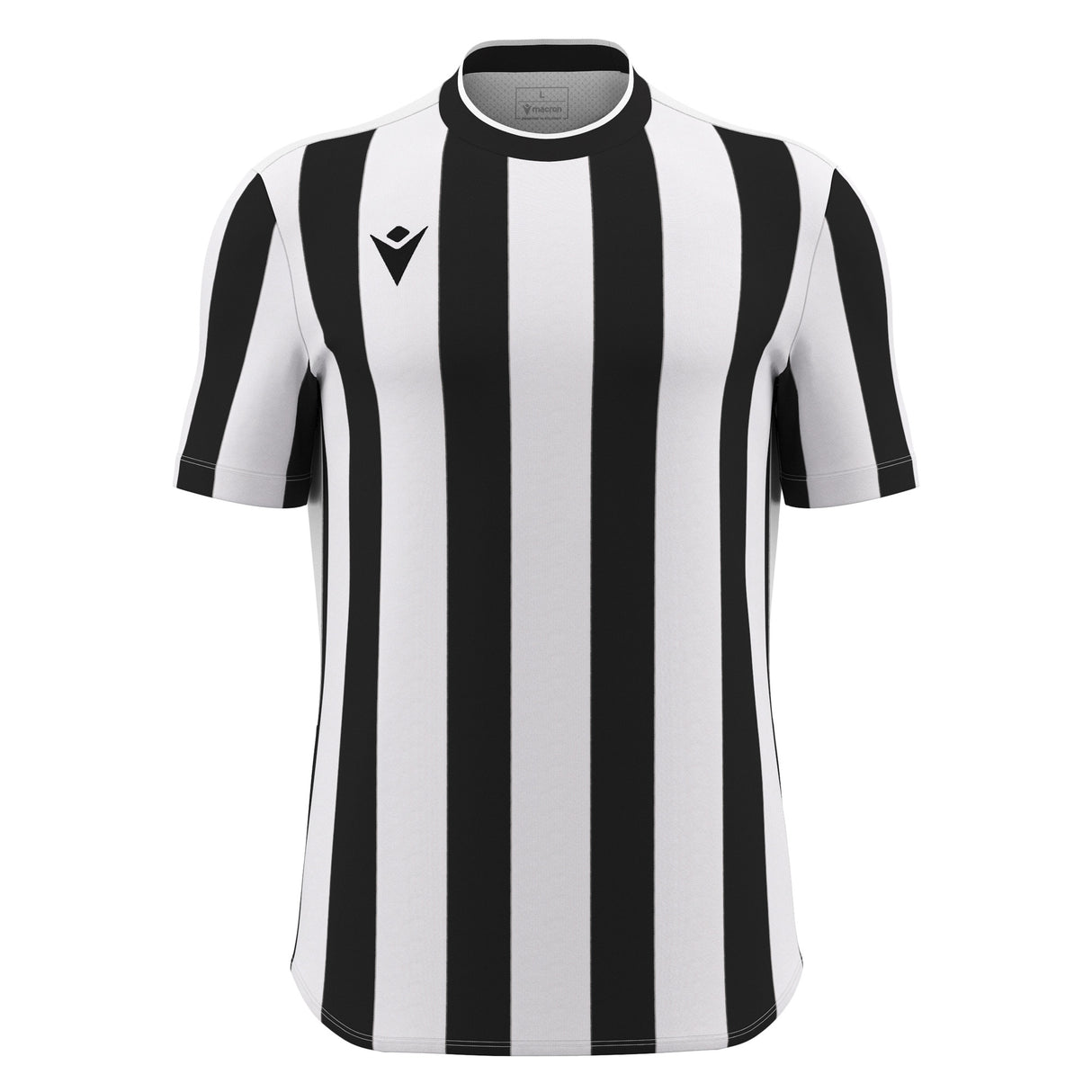 JNR Macron Legion Shirt SS - White/Black - KitRoom