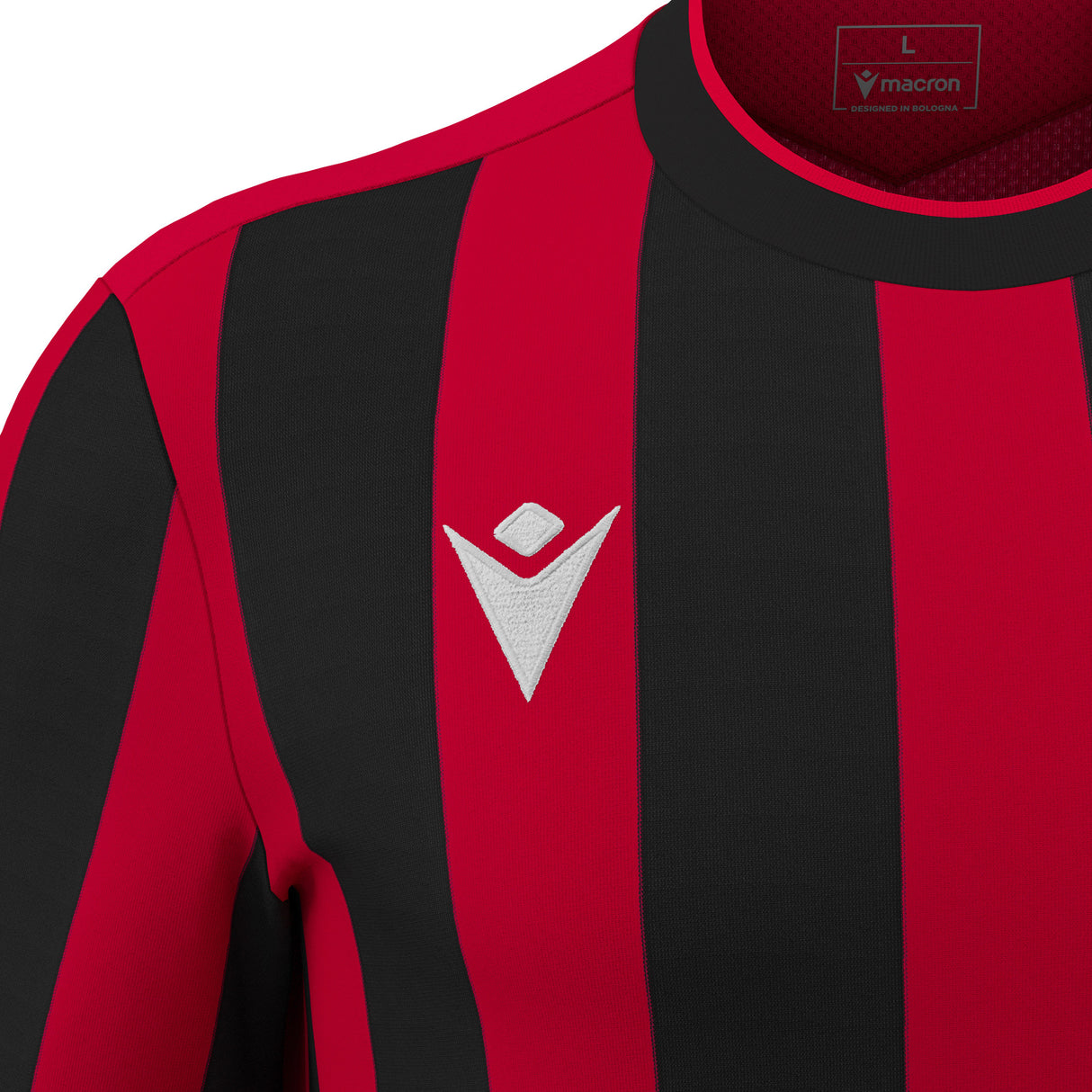 JNR Macron Legion Shirt SS - Red/Black - KitRoom