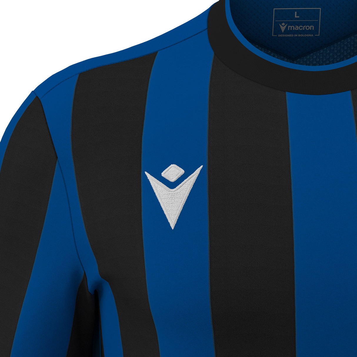 JNR Macron Legion Shirt SS - Royal Blue/Black - KitRoom