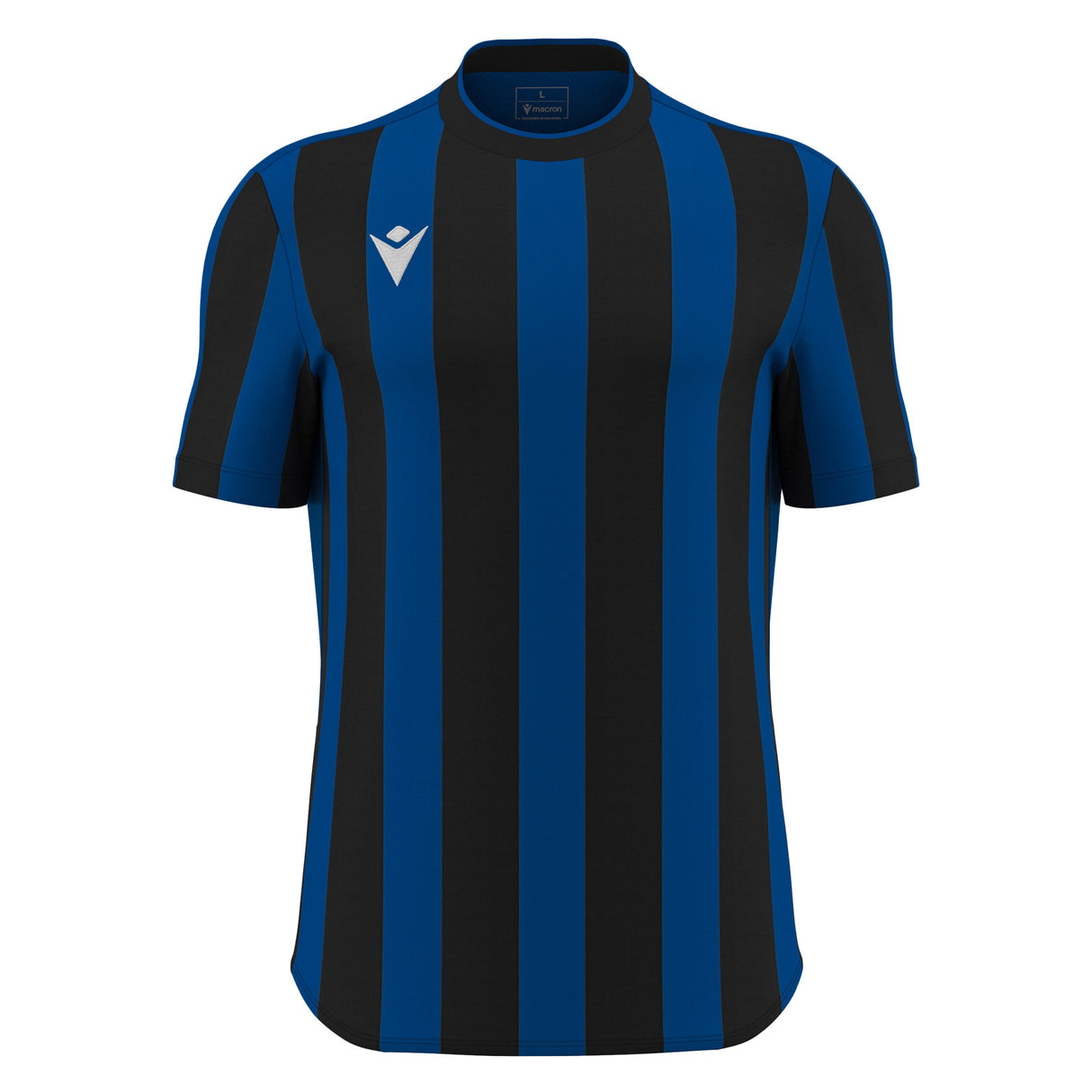 JNR Macron Legion Shirt SS - Royal Blue/Black - KitRoom
