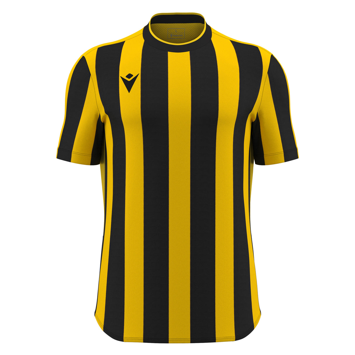JNR Macron Legion Shirt SS - Yellow/Black - KitRoom