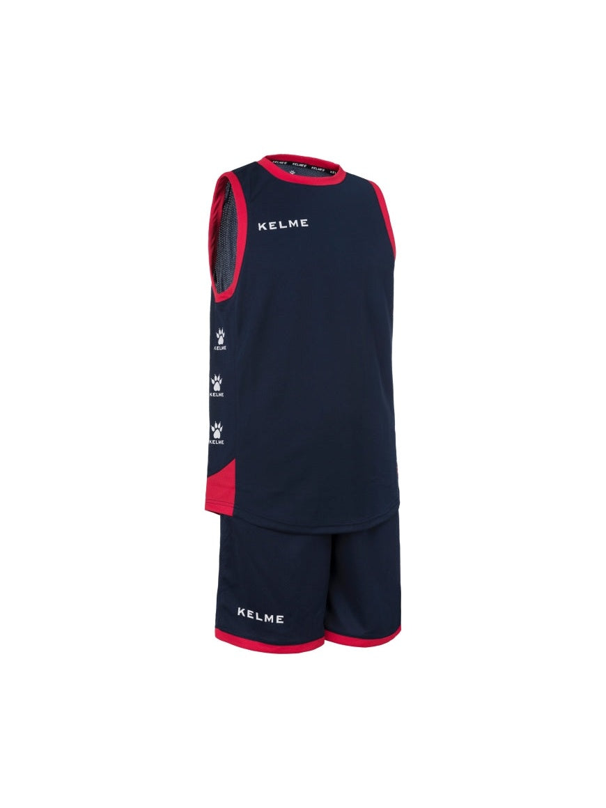 Kelme Vitoria S/L Basketball Set - Blue Scarlet