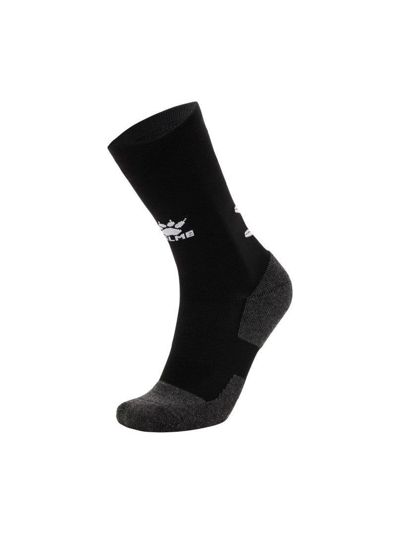 Kelme Anti-Slip Crew Socks - Black / White