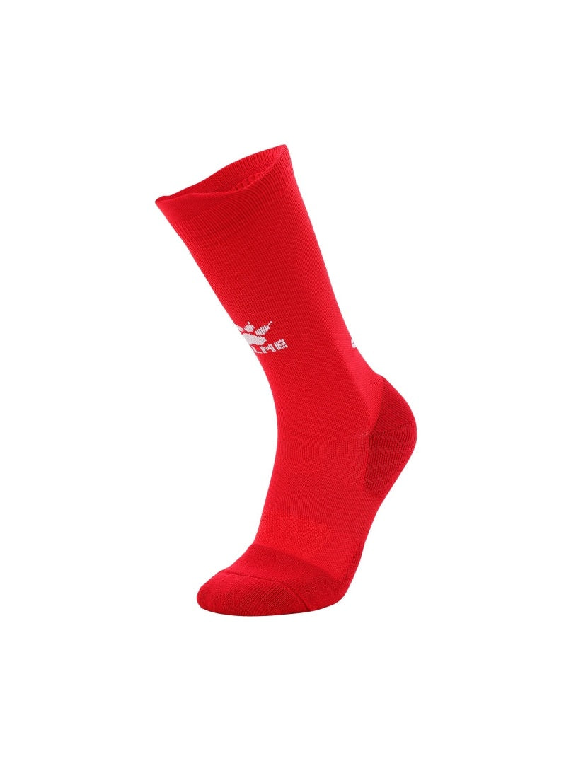 Kelme Anti-Slip Crew Socks - Red / White