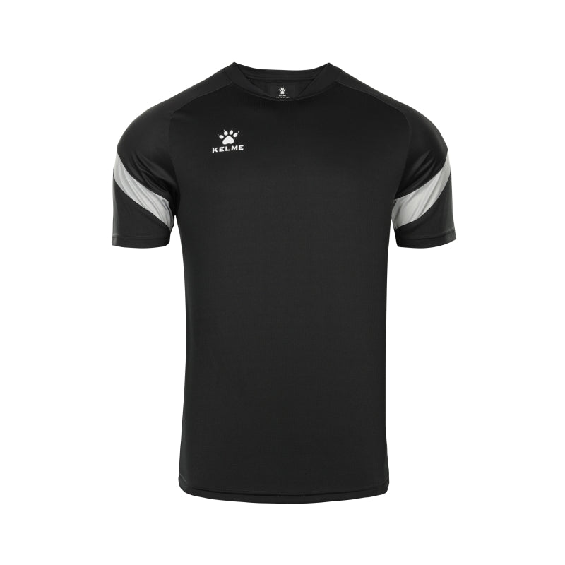 Kelme Warrior S/S Football Jersey - Dark Grey / Black