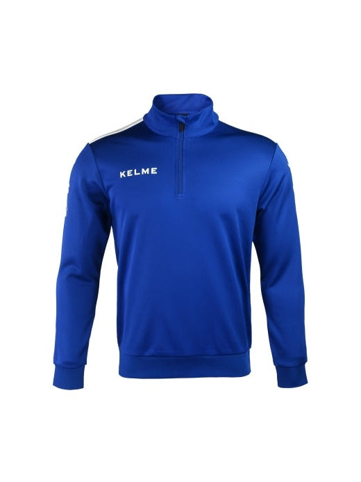 Kelme Lince 1/4 Zip Sweatshirt - Royal / White