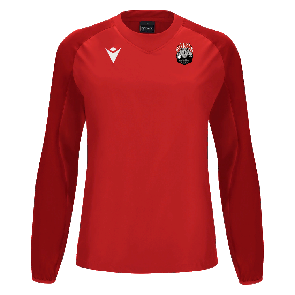 EMRUFC RHINOS SNR Macron Denali Roundneck Windbreaker - KitRoom