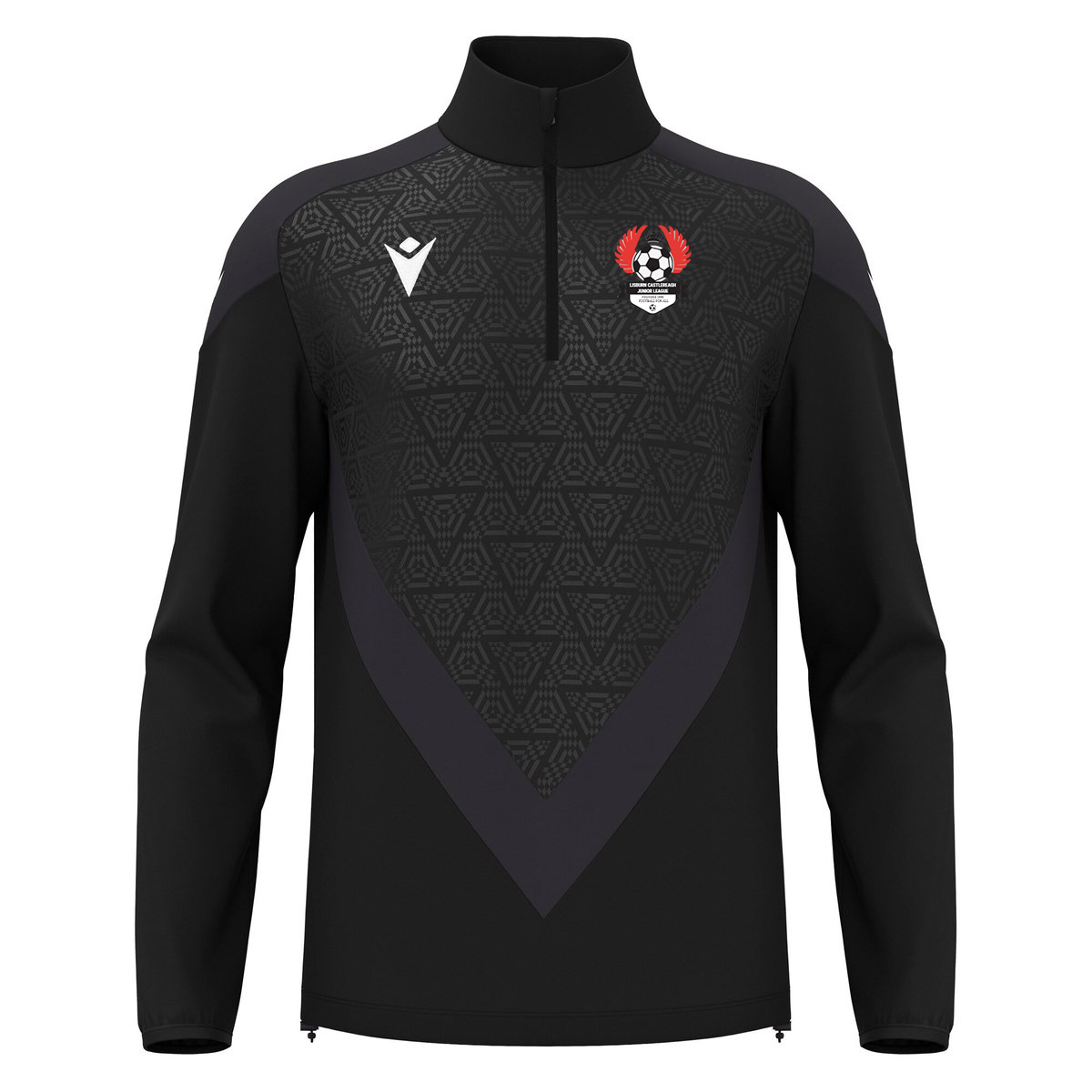 Lisburn & Castlereagh JNR Macron Anduin 1/4 Zip Top