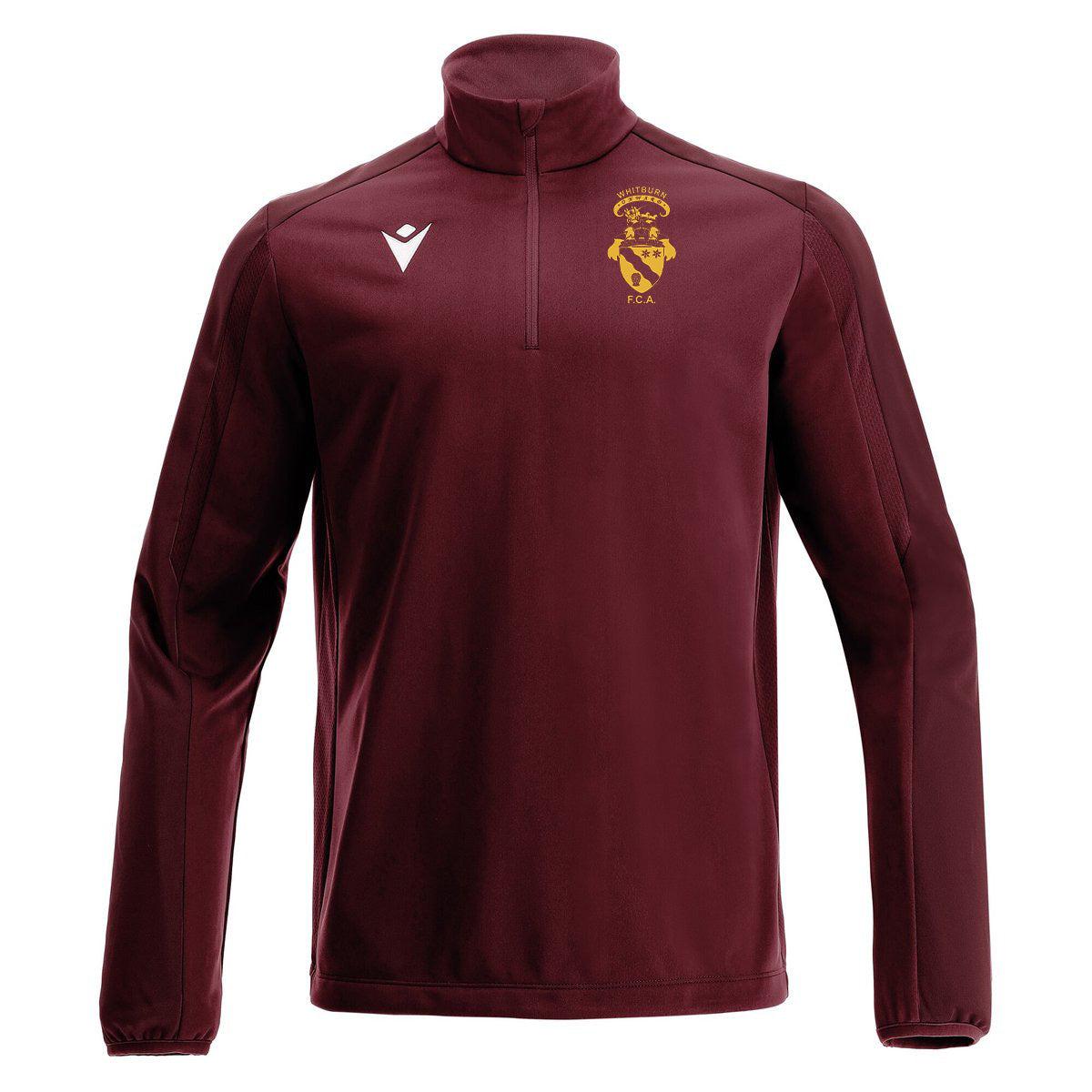 Whitburn FC JNR Macron Arno 1/4 Zip Top