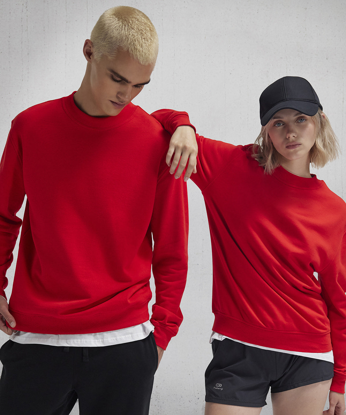 B&C Collection B&C ID.332 crew White