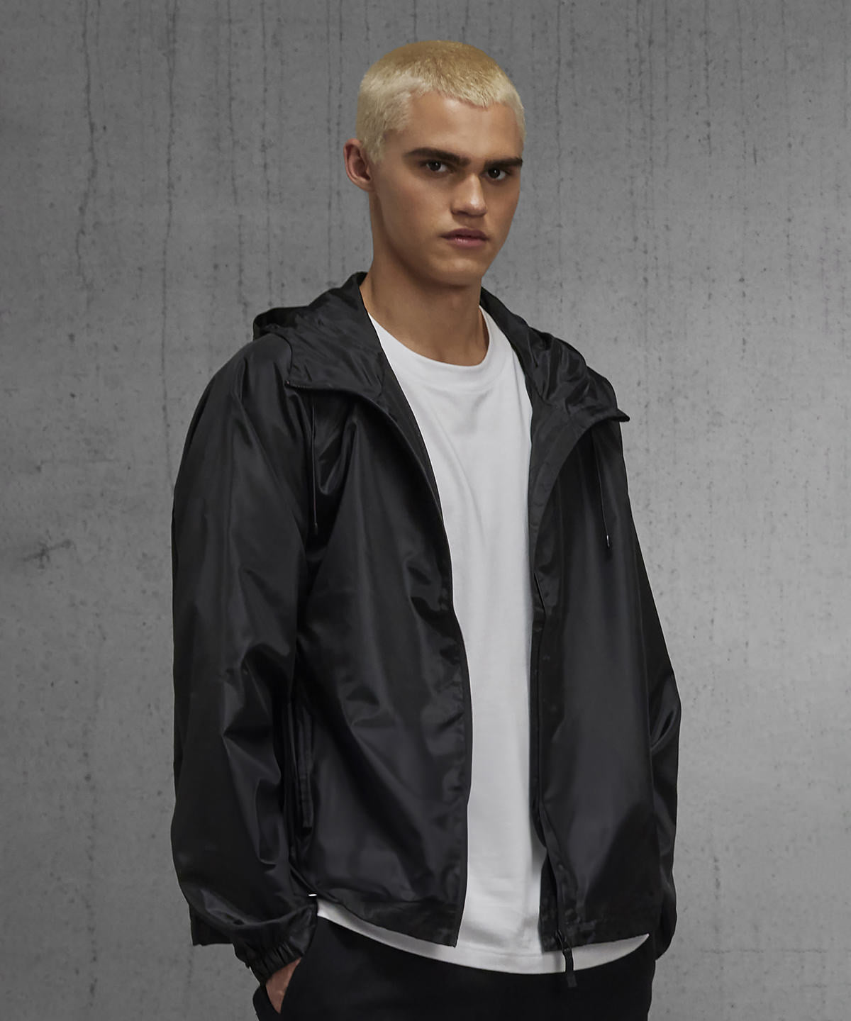 B&C Collection B&C #Reset windbreaker White*