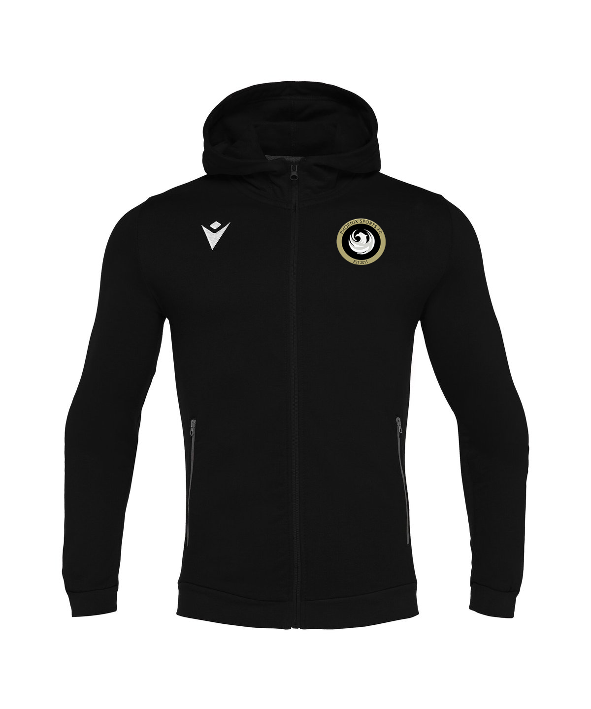 Phoenix FC JNR Macron Cello Full Zip Hooded