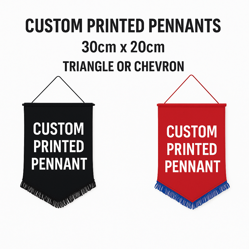 Custom Printed Pennants