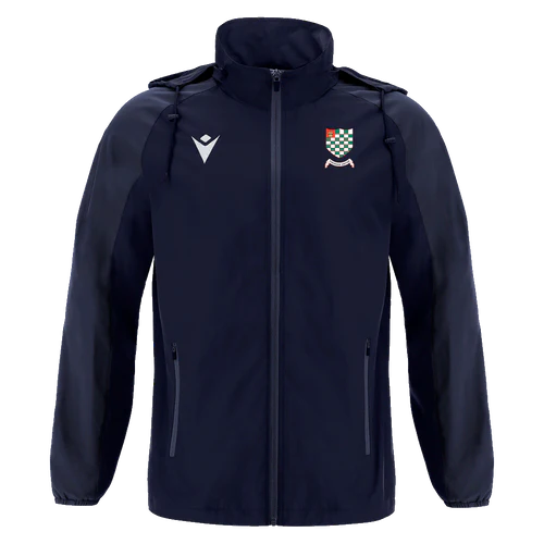 Chesham United Youth FC SNR Macron Elbrus Rain Jacket Navy