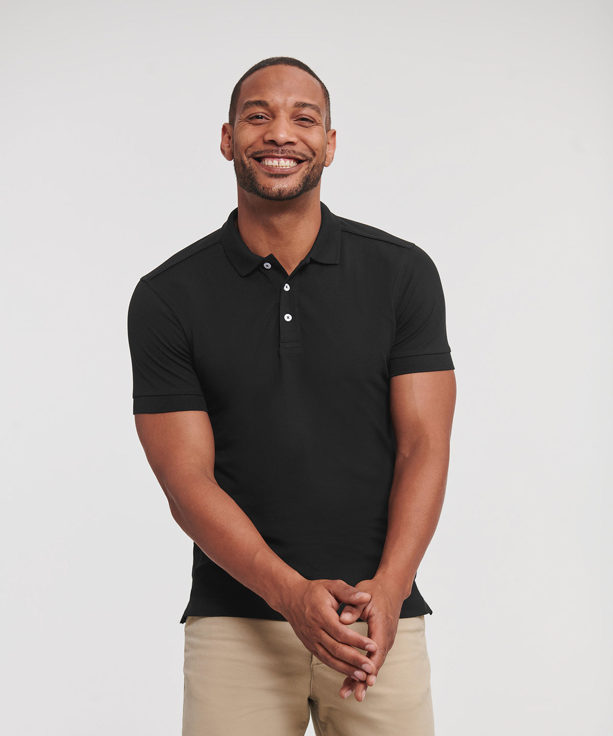 Russell Athletic Stretch polo White