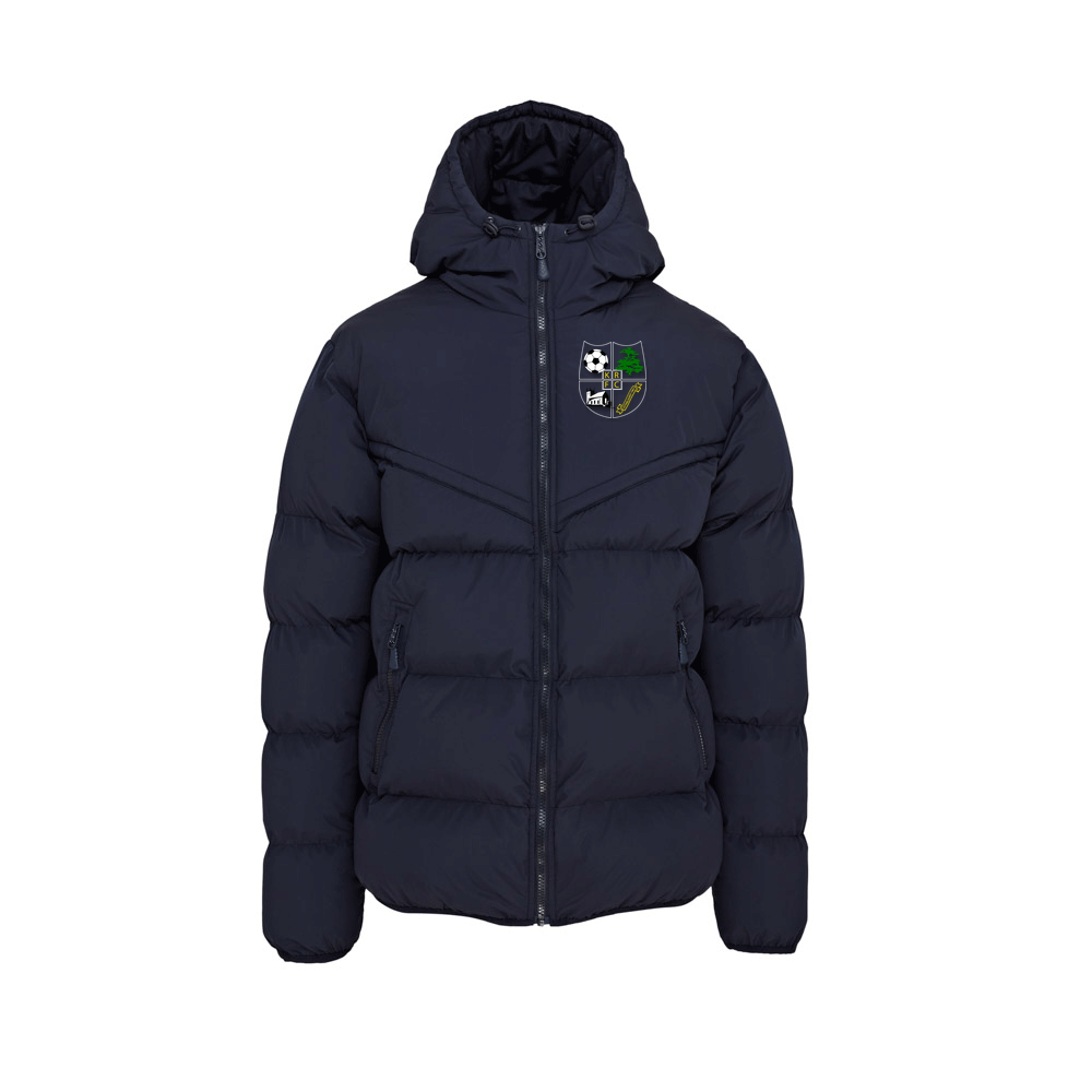 KRFC JNR Chevron Puffer Jacket Navy