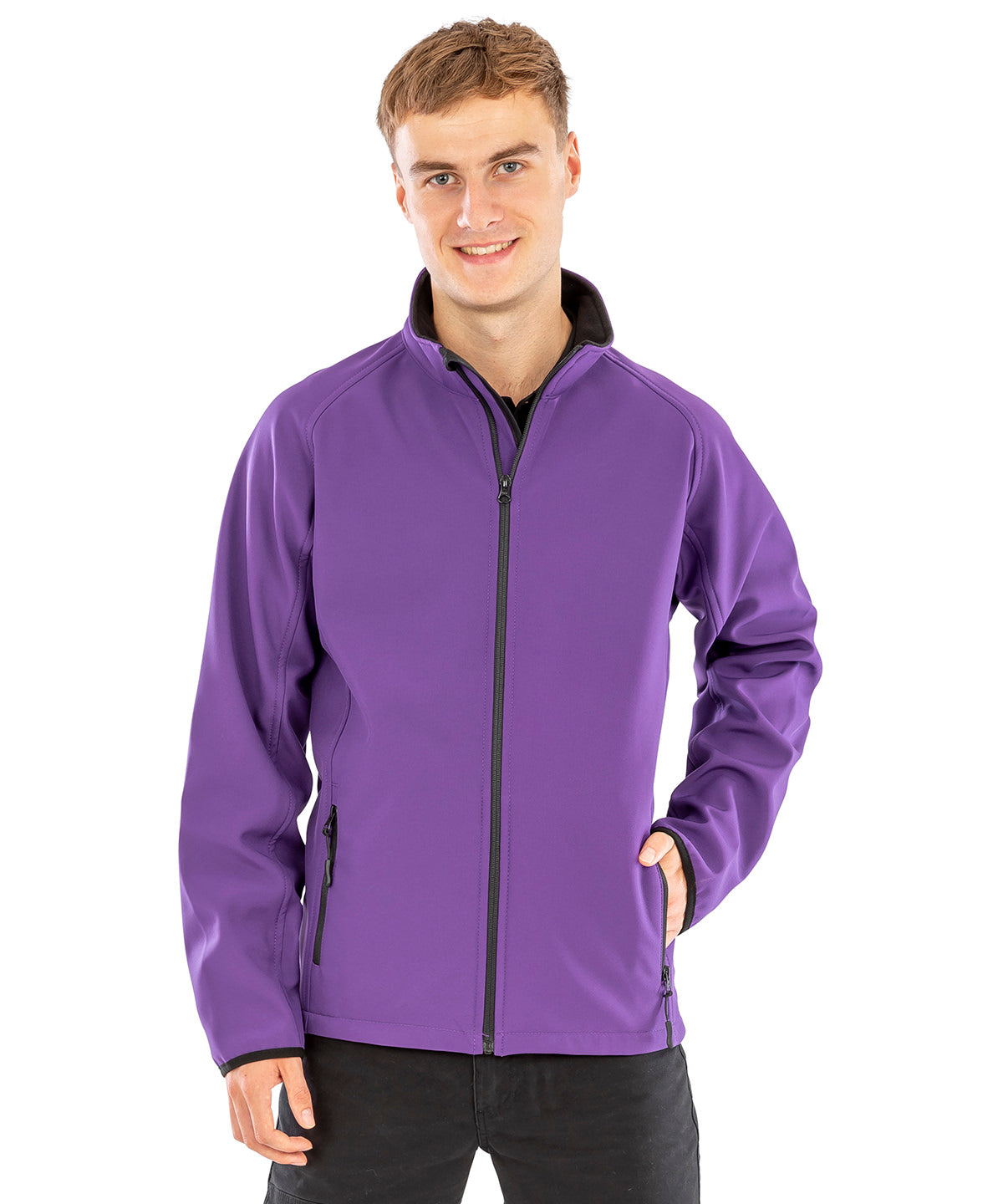 Result Core Core printable softshell jacket Yellow/Black