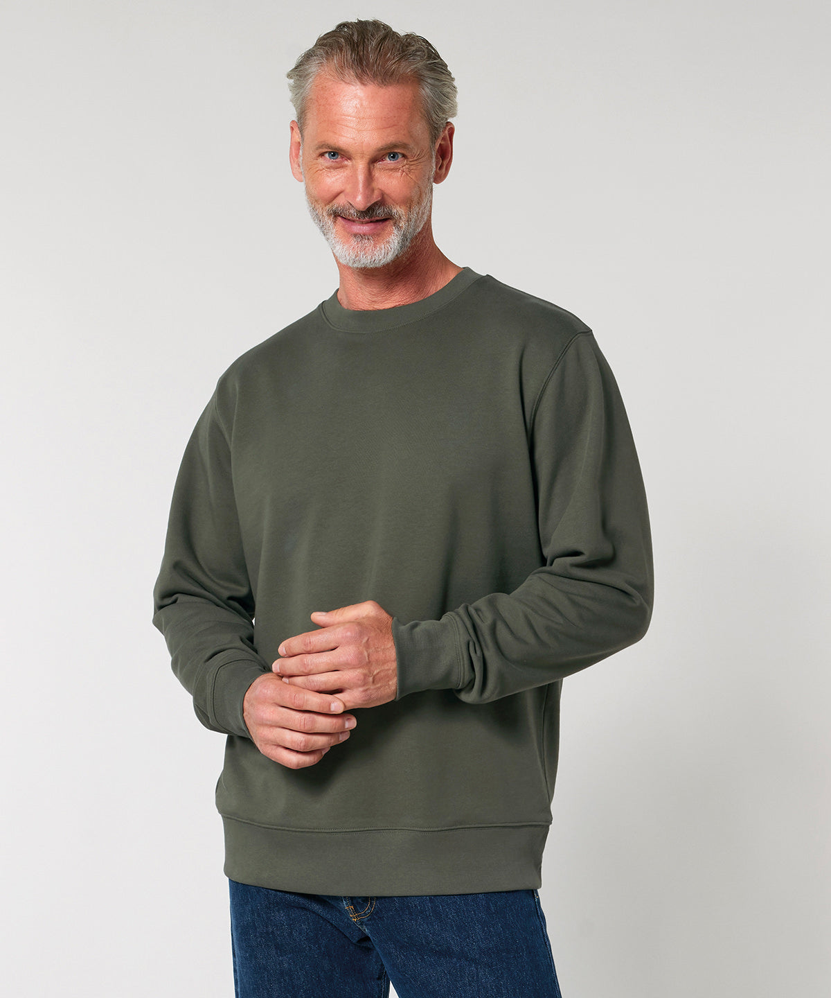 Stanley/Stella Unisex Changer 2.0 iconic crew neck sweatshirt (STSU178) White*