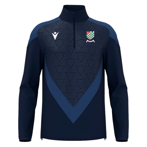 Chesham United Youth FC SNR Macron Anduin 1/4 Zip Top Navy
