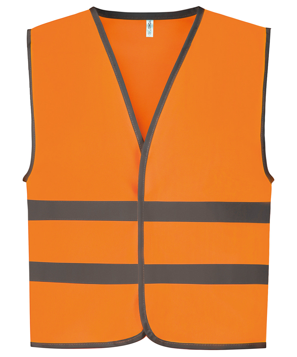 Yoko Hi-vis reflective border kids waistcoat (HVW102CH) Yellow