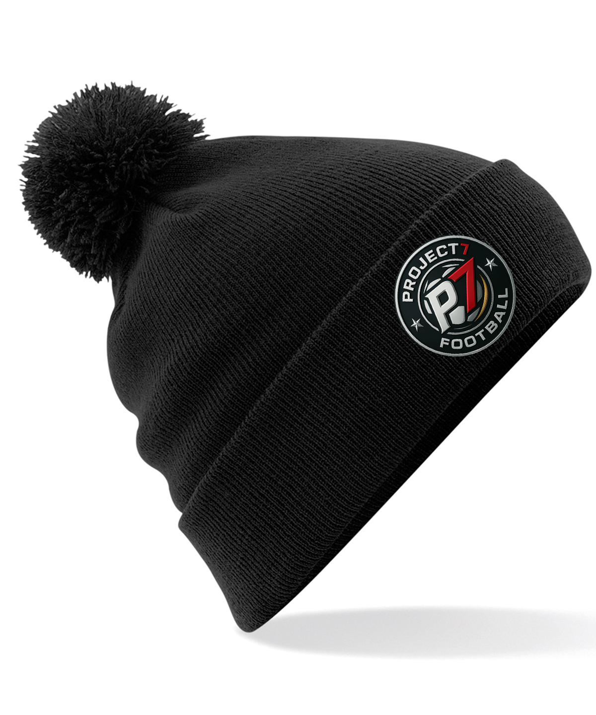 Project 7 Football Junior Bobble Hat