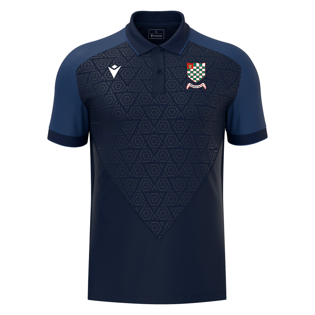 Chesham United Youth FC SNR Macron Baldwin Polo Navy