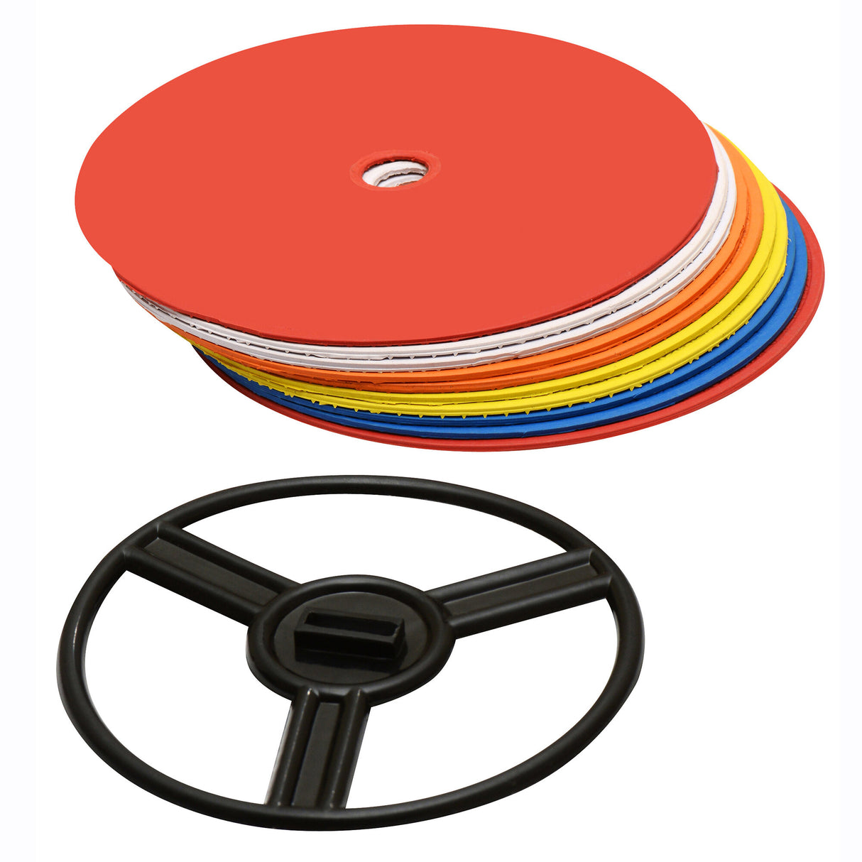 Macron Flat Rubber Marker - Set of 10