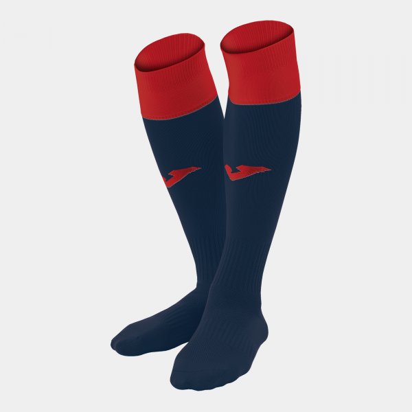 Joma Calcio 24 Football Socks - Navy/Red