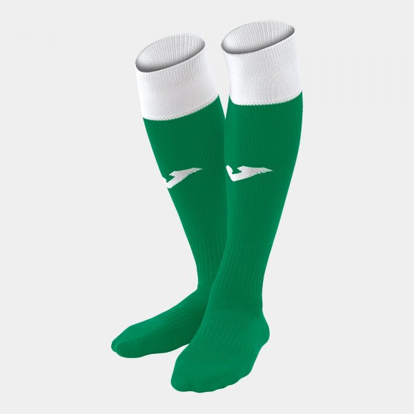Joma Calcio 24 Football Socks - Green/White