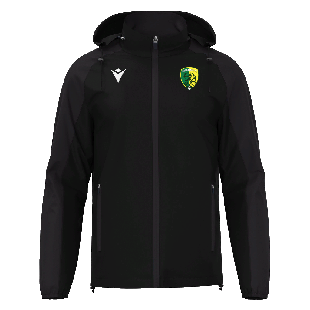 Sesku Miners FC Macron Elbrus rain jacket, black