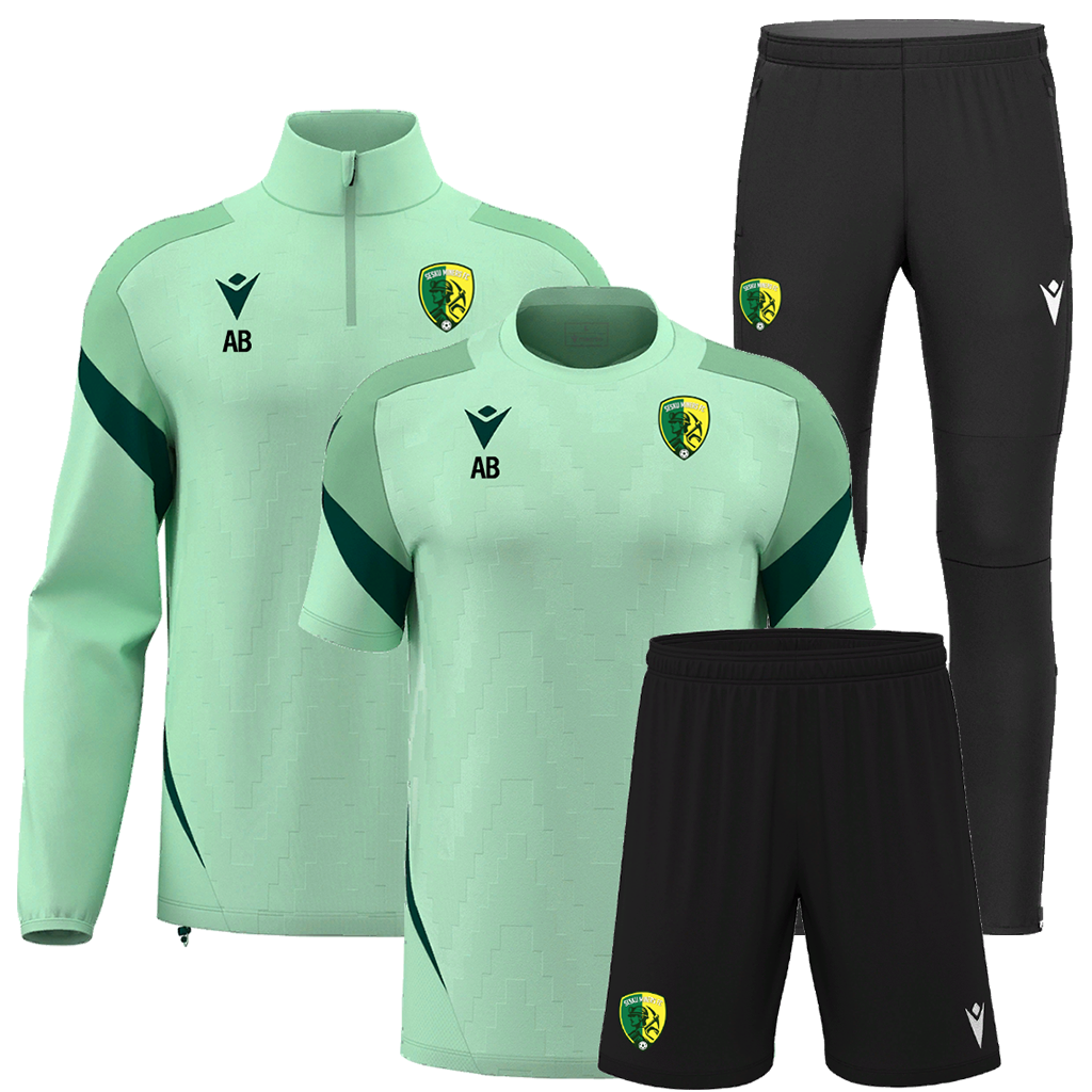 Sesku Miners FC Rising Pack 2: shirt, 1/4 zip, shorts and bottoms