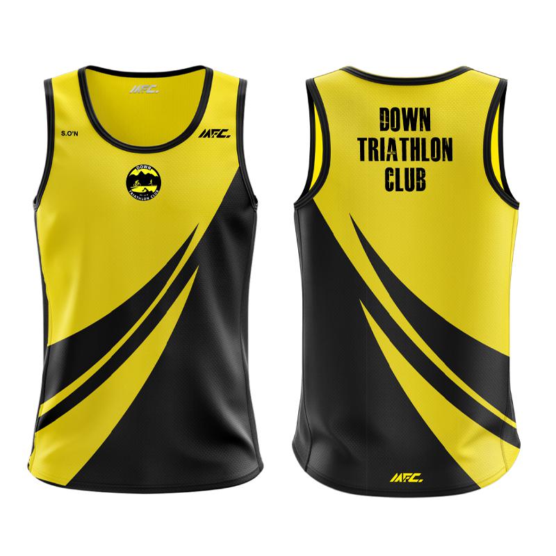 Down Triathlon Club Running Vest - Youth - KitRoom