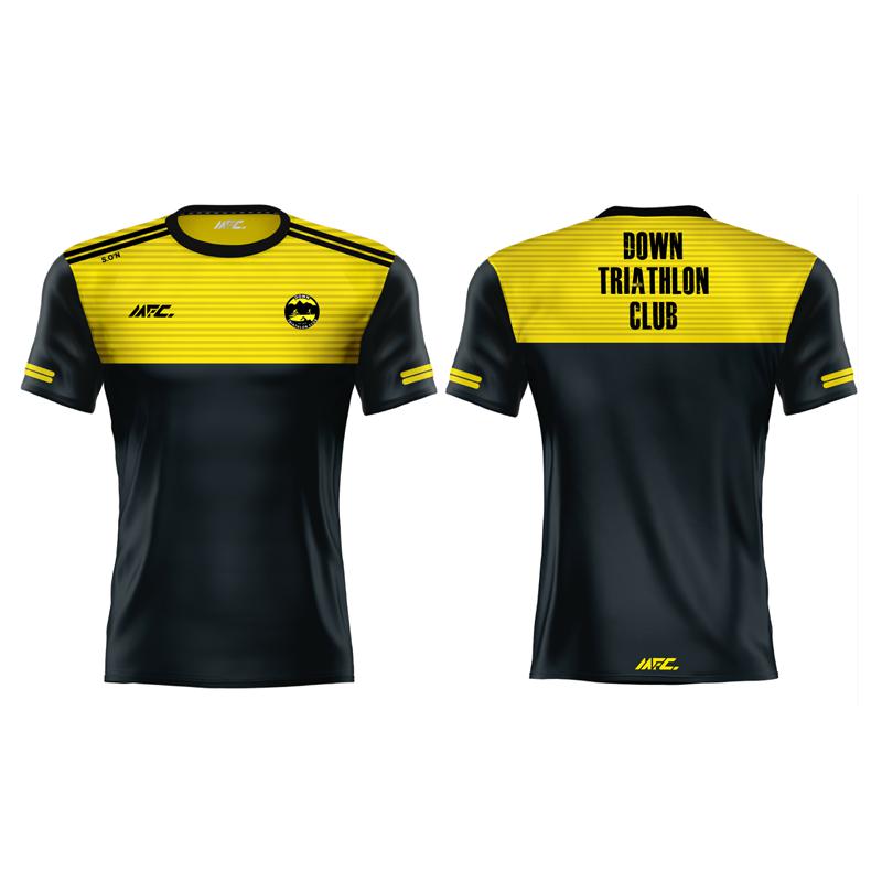 Down Triathlon Club Training Jersey - Ladies Fit - KitRoom