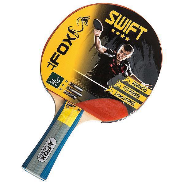 Fox TT Swift 4 Star Table Tennis Bat - Fox TT, Table Tennis - KitRoom