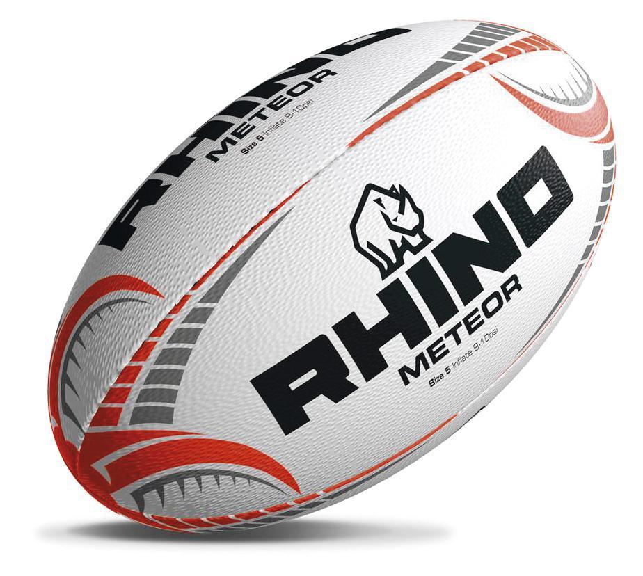 Rhino Meteor Match Rugby Ball - Rhino, Rugby, Rugby Balls - KitRoom
