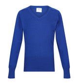 Girls Performa 100% Cotton V-Neck Pullover