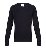 Girls Performa 100% Cotton V-Neck Pullover