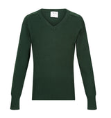 Girls Performa 100% Cotton V-Neck Pullover