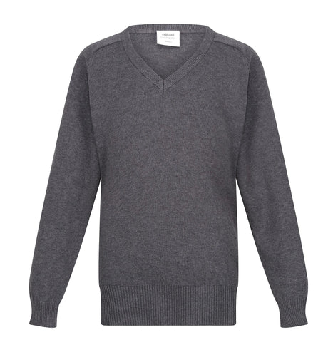 Boys Performa 100% Cotton V-Neck Pullover
