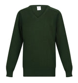 Boys Performa 100% Cotton V-Neck Pullover