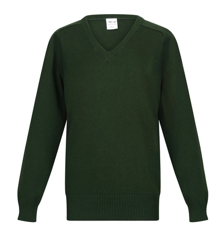 Boys Performa 100% Cotton V-Neck Pullover