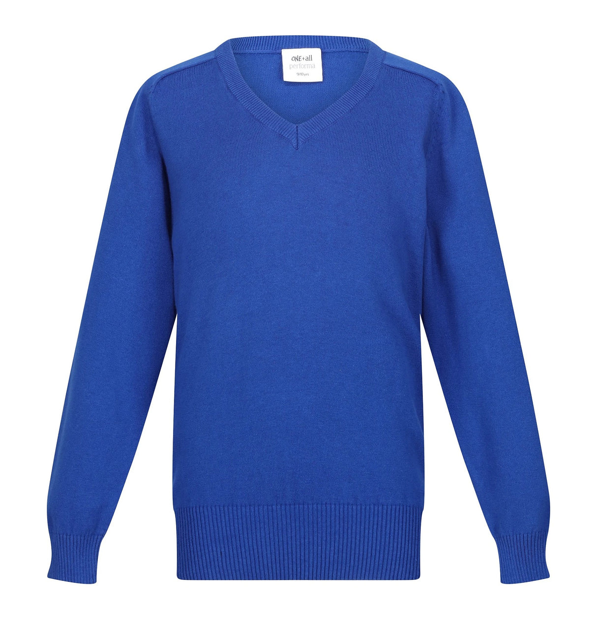 Boys Performa 100% Cotton V-Neck Pullover